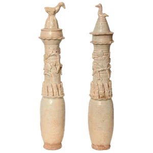 Antique Ceremonial Urns, Song Dynasty, 12th-13th Century