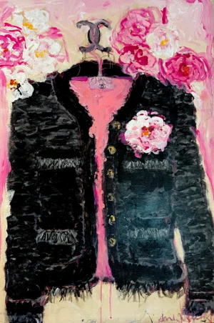 Dream Jacket...If You Can't Have the Real Thing Why Not a Painting of It!!! Lol, Original Painting by Sandy Welch