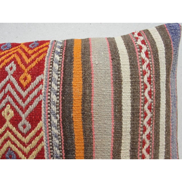 Kilim Rug Pillow Cover For Sale - Image 9 of 12