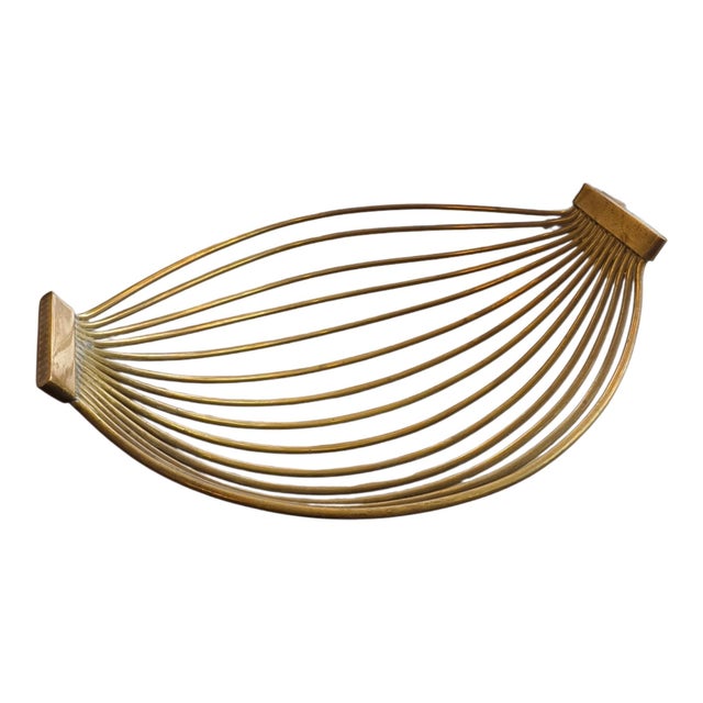 Carl Auböck Fruit Basket by Carl Auböck for Werkstätte Carl Auböck, 1950s For Sale - Image 4 of 4