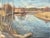 Karl Schlageter, River Landscape Water Expressionism, 1944, Oil on Canvas, Framed For Sale - Image 7 of 13