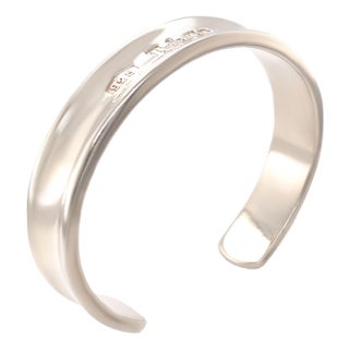 1990s Tiffany & Co Vintage Sterling Silver 1837 Bracelet 47.48g For Sale