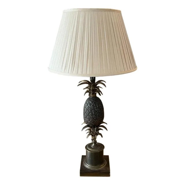French Pineapple Table Lamp, 1960s For Sale - Image 6 of 6