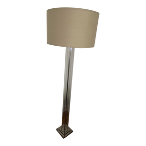 Restoration Harware French Column Floor Lamp With Shade
