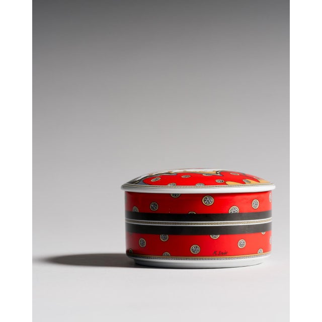 Visit to Japan Collectors Box No. 7 by Kathy Still for Rosenthal Studio-Line, Germany, 1980s For Sale - Image 6 of 13