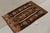 Handwoven in wool circa 1940-1950l, this 3x5 vintage Kilim from the Konya region of Turkey showcases an interesting...