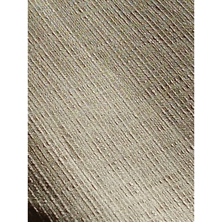 Delisting,Schumacher Imported Light Golden Hued Beige Designer Embossed Fabric-2 Yards For Sale