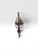 1960s 1960s Pair of Monumental 31” Italian Rococo Revival Carved Wood & Metal Wall Sconces For Sale - Image 5 of 12