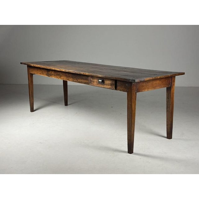 Brown Antique French Dining Table For Sale - Image 8 of 18