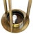 Fontana Arte Illuminated Patinated Brass & Glass Side Table, Italy 1960s For Sale - Image 4 of 9