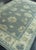 Black Turkish Oushak Rug 6' x 9'7" #19105 For Sale - Image 8 of 8