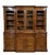 Victorian Bookcase in Burr Walnut, 1800s For Sale
