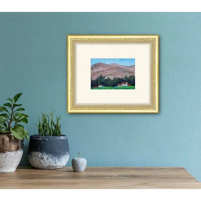 Contemporary "Reno Hills" Contemporary Impressionist Style Landscape Oil Painting For Sale - Image 3 of 12