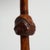 1960-1969 France Rich Walnut Brown Carved Walnut Floor Lamp For Sale - Image 9 of 11