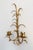 1960s Gilded Toleware Candle Sconces - A Pair For Sale - Image 10 of 13