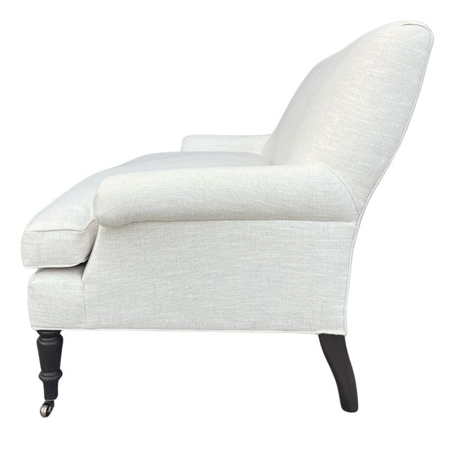 Lee Industries Traditional Loveseat Sofa For Sale In Atlanta - Image 6 of 9