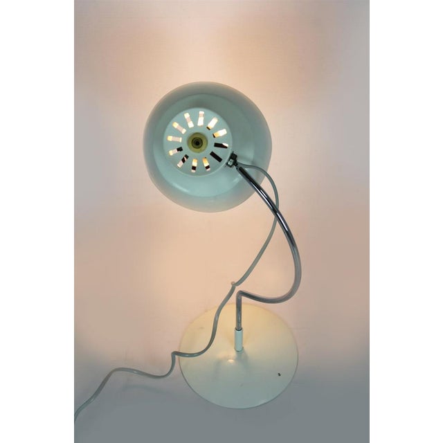 White Table Lamp by Josef Hurka for Napako, 1960s For Sale - Image 10 of 18
