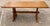 Brown Vintage Brutalist Trestle Dining Table For Sale - Image 8 of 12