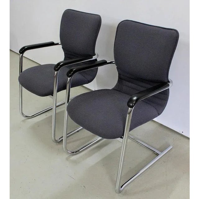 Set of 20th Century Armchairs from Comforto Haworth For Sale - Image 3 of 18