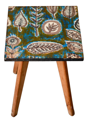 Scandinavian Plant Stand with Splayed Legs, 1970s