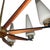 Italian 1950s Uplight Chandelier Designed by Stilnovo. Italy For Sale - Image 3 of 7