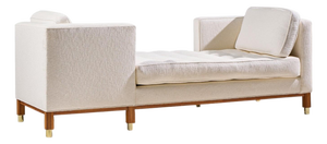 Edward Wormley for Dunbar Style Mid Century Tête-À-Tête Sofa