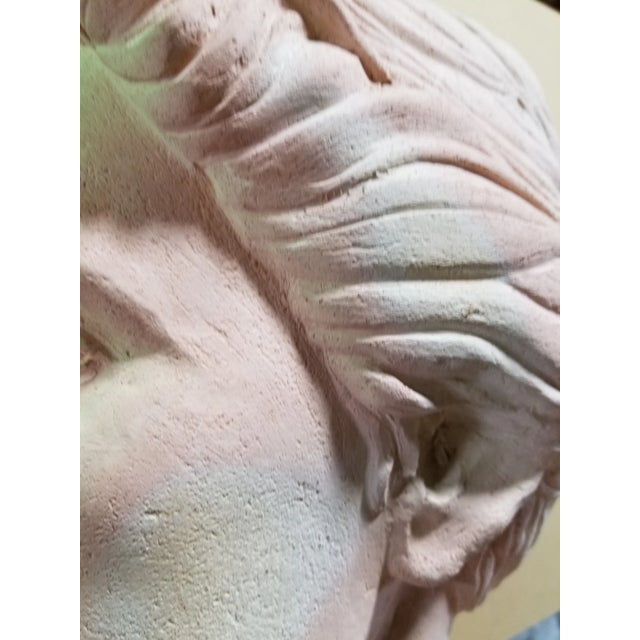 Life-Size Terracotta Bust by Herman Roderick Volz For Sale In San Francisco - Image 6 of 11