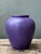 Vintage West German Handcrafted Purple Ceramic Vessel For Sale - Image 4 of 15