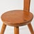 Mid 20th Century Keyhole Chair by William Fetner Signed Pine Tall Back Sculptural Chair For Sale - Image 4 of 14