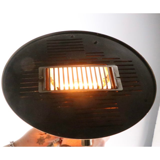 1980s Hollywood Regency Art Deco Revival Halogen Torchiere Uplight Floor Lamp For Sale - Image 17 of 17