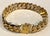 Vintage 22 Karat Yellow Gold 102.1 Gm Cuban link Bracelet Unisex For Sale In New York - Image 6 of 18