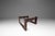 Brown Mid-Century Brazilian Modern Brutalist End Table W/ Smoked Glass Top in Jacaranda by Percival Lafer, Brazil, C. 1970s For Sale - Image 8 of 18