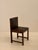 Vintage Wooden and Skai Chairs, 1960s, Set of 6, in Flawless conditions. Designed 1970 to 1979