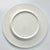1990s 1990s Crate & Barrel 8 Large Ceramic White Embossed Grape Leaf Dinner Plates - Set of 8 For Sale - Image 5 of 6