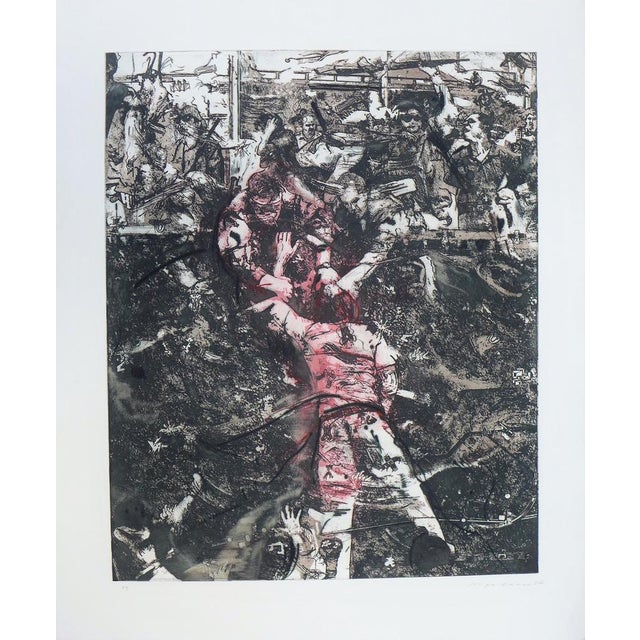 Fabian Marcaccio, Untitled 1, 2007, Etching For Sale - Image 4 of 4