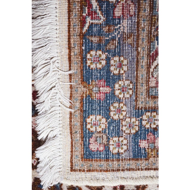 Kirman Persian Wool Rug For Sale - Image 3 of 8