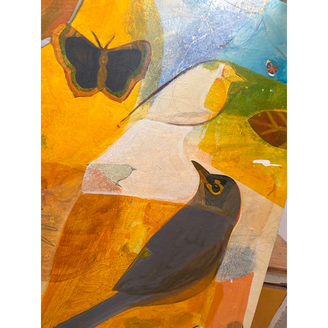 “Printemps” a Fun Painting by LWren Walraven For Sale - Image 9 of 11