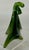 Green Mid Century Ceramic Abstract Cat Figurine For Sale - Image 8 of 9
