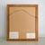 Signed Purple Pink Mauve Abstract Polychrome Painting in Faux Bamboo Frame For Sale - Image 9 of 10