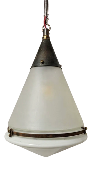 Luzette Pendant Light by Peter Behrens for Siemens and Schukert, 1920s