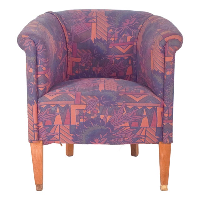 Portuguese Little Low Lady Chair, 1980s For Sale