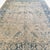Traditional Antique Heriz Rug | 6'8" X 8'5" | Ivory Field With Blue Geometric Motifs | Circa Early 20th Century For Sale - Image 3 of 5