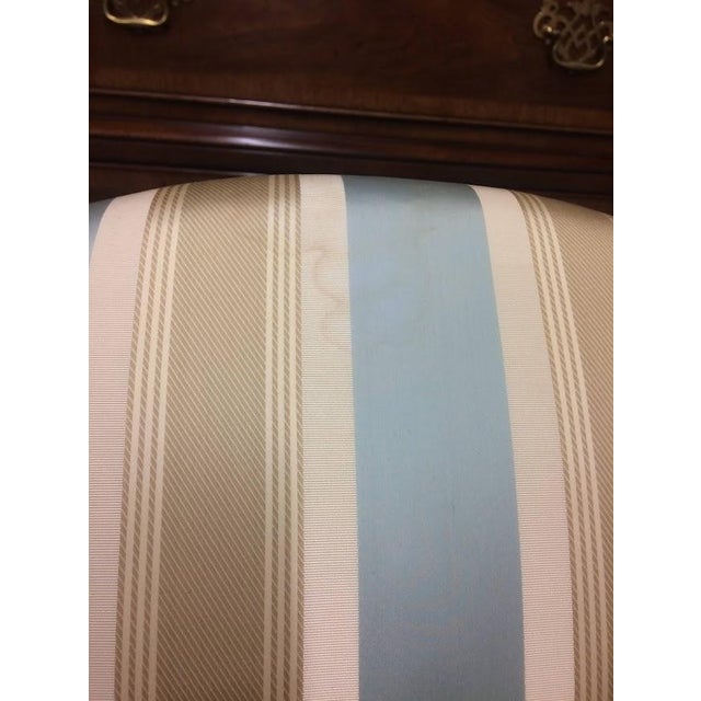 Brown Vintage Settee, Camel Back Sofa For Sale - Image 8 of 14