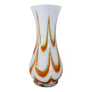 Italian Murano Artistic Glass Vase, 1960s For Sale