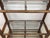Vintage Rattan and Glass Arched Fan Top Multi Shelf Etagere For Sale - Image 14 of 18