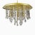 German Crystal and Brass Ceiling Lamps from Faustig, 1980s, Set of 2 For Sale - Image 11 of 11