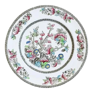 Chinoiserie Johnson Brothers Dinner Plate in Indian Tree Pattern - England