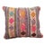 Colorful Turkish Kilim Decorative Pillow Cover - 13"x15" For Sale