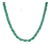 Regal 17.45 Ct Green Onyx Necklace & 1.58 Ct Round Ruby Stud Earrings Jewelry Suite 3 Pieces For Sale