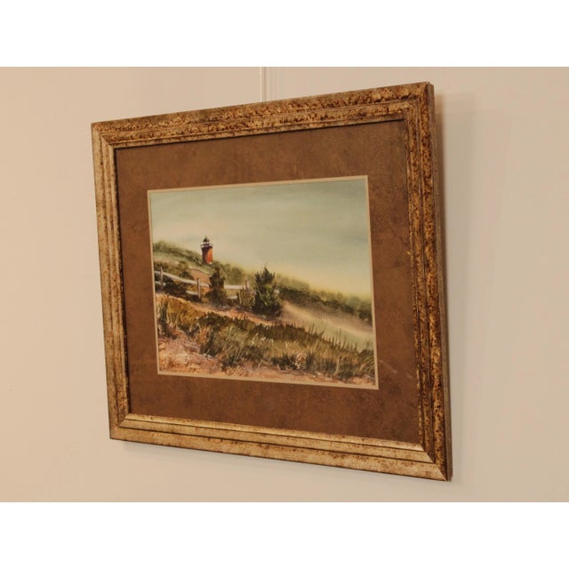 Traditional Dorothy R Cloran Original Watercolor Painting Landscape For Sale - Image 3 of 13